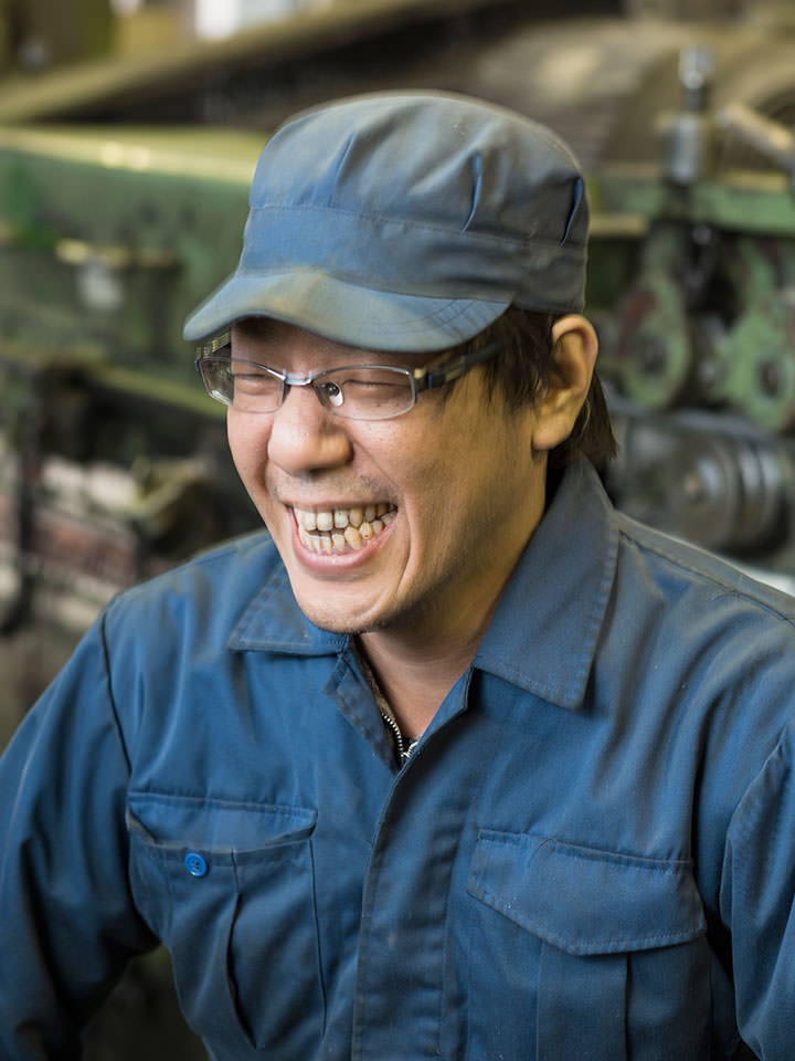 直線寸法切り担当